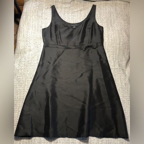 Banana Republic Women’s Black Silk Dress 16 - Picture 1 of 10